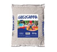 Sabbia quarzifera essiccata 20 kg per filtri a sabbia e aree di gioco piscine