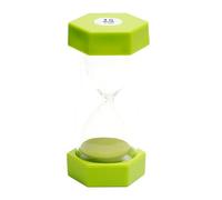 Sabbia Timer, Timer per bambini, Timer da Cucina Orologi Decorazione Time Management, Clessidre colorate, Perfette in Casa,Classe,Cucina, Giochi Ufficio Timer, 15 minuti, Verde