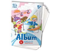 Sabbiarelli - Album Giochi sulla Neve | Fogli Adesivi per Sand Art