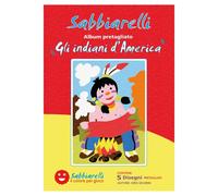 Sabbiarelli Album - Gli indiani d'America - 5 disegni (15x20cm)
