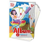 Sabbiarelli - Album Le Sirene | Fogli Adesivi per Sand Art