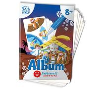 Sabbiarelli - Album Presepe 3D | Fogli Adesivi per Sand Art