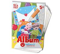 Sabbiarelli Sand-it For Fun - Album Le Occasioni Speciali: 5 Disegni da Colorare con la Sabbia (sabbia non inclusa), Gioco per Bambini Anni 5+