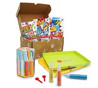 Sabbiarelli Sand-it For Fun - Box Pasqua in Allegria, Set Lavoretti Creativi di Pasqua, Kit da Colorare con la Sabbia, Attività Manuale, Idea Regalo e Festa di Pasqua Bambini 5+