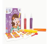 Sabbiarelli Sand-it For Fun - Kit Gioielli Bijoux - Set Lavoretti Creativi: Crea e Colora con la Sabbia i Gioielli, Regalino di Compleanno Bambine Anni 5+