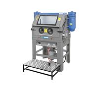 Sabbiatrice a pressione con 2 aspiratori FERVI 0605 - 2x230V 1.2kW