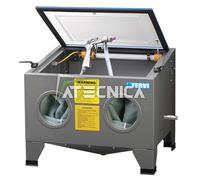 Sabbiatrice da banco professionale FERVI 0580 con accessori