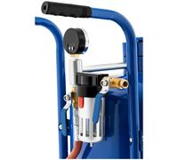 Sabbiatrice mobile, sabbiatrice a sifone su ruote, 76 L MSW