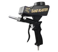 Sabbiatrice portatile - Levigatrice portatile per sabbiatura, dispositivo di sabbiatura portatile, rimozione della ruggine per il restauro della vernice del metallo, lucidatura del legno, mobili