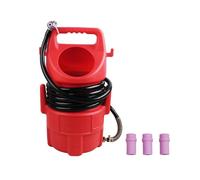 Sabbiatura pneumatica per la rimozione della ruggine e le superfici lucidanti Corpo in alluminio Design palmare include quattro dimensioni ugello 4,5 mm 5 mm 6 mm 7 mm ideale per la pulizia dei