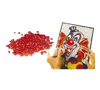 Sabbie e sassi naturali 1kg Sabbia Granulare Colorata (Rosso)