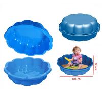 Sabbiera con Coperchio Piscina Piscinetta Bambini 2 Sabbiere Giardino Mare