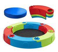 Sabbiera grande per bambini Sabbiera in plastica "castello" Ø 170 cm +12 Mesi