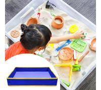 Sabbiera per bambini, liscia, portatile, spessa, grande, per giocare con la