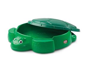 Sabbiera Tartaruga per Bambini con Coperchio - Sabbiera con Sedute