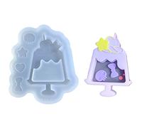 Sabbine Stampi Stampi Shaker In Resina Stamping Stampo Gelato A Forma Gelato A Forma Silicone Gioiello Accessori Sabbie Per Epossidico Per Epossidico