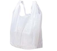 Sabco - Sacchetti in plastica con manici resistenti, 33 x 48 x 58 cm, 80 pezzi, ideali per la spesa e il congelatore