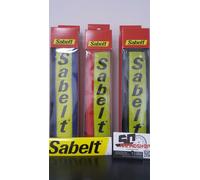 SABELT COPPIA CUSCINETTI CINTURE IMBOTTITURE TESSUTO VELCRO ABARTH AUTO 50mm