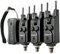 Saber New S4 allarme wireless per 3 + 1 set Set da pesca alla carpa Snag bars
