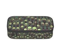 SABFWF Astuccio multifunzione con stampa di molti zombi, perfetto per studenti, professionisti e viaggiatori, Nero , Taglia unica, Astuccio per trucchi