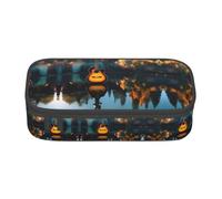 SABFWF Lake Guitar Reflections - Custodia multifunzione per penne, perfetta per studenti, professionisti e viaggiatori, Nero , Taglia unica, Astuccio per trucchi