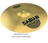 SABIAN SBR 1606 Crash 16" PIATTO CRASH 16" PER BATTERIA