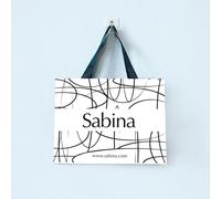 SABINA Borsa in Rafia con Glitter Multiuso 1 UD. donne