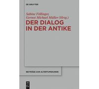 Sabine Föllinger Der Dialog in der Antike (Copertina rigida)
