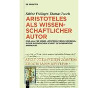 Sabine Föllinger Thomas Aristoteles als wissenschaftlicher (Copertina rigida)
