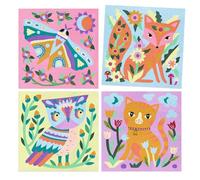 Jeu créatif Djeco Coffret Sables colorés Garden lights