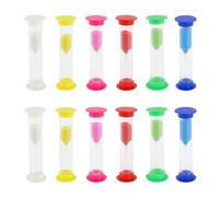 Sablier Enfant,Clessidra Set Colorate,Clessidra a Sabbia per Bambini,Giochi,Sport,Cucina,Ufficio,Orologio a Sabbia,Sabbiere,30 secondi,1 minuto,2 minuti,3 minuti,5 minuti,10 minuti