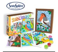 SABLIMAGE UCCELLI GIOCO CREATIVO PER BAMBINI REALIZZA I DISEGNI MOSAICO CON LA S