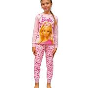 Sabor Pigiama Bambina Lungo in Caldo Cotone Barbie 1772 (Rosa Chiaro, 9/10 Anni)