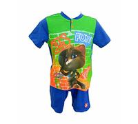 Sabor Pigiama Bambino Estivo 44 Gatti, Pigiama Bambino in Cotone, Pigiama Bambino Corto Disney Marvel (7611 Blu Royal, 4 Anni, 4_Years)