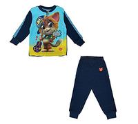 Sabor Pigiama Bambino in Caldo Cotone 44 Gatti Art. 7710 (3 Anni IT Bambino, Blu)
