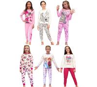 Sabor Pigiama Bimba in Cotone Invernale Taglie da 3 a 10 Anni personaggi vari