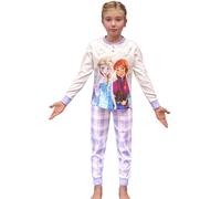 Sabor Pigiama Bimba, Ragazza, in Cotone Invernale, Taglie da 3 a 10 Anni Personaggi Vari (IT, età, 5 Anni, Regular, Frozen Lilla)