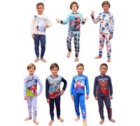 Sabor Pigiama Bimbo, Ragazzo, in Cotone Invernale, Taglie da 3 a 10 Anni Persona