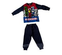 Sabor Pigiama da Bambino in Cotone Felpato Topolino 44 Gatti Supereroi Topolino Bambino 3-7 Anni Pigiama Invernale (Supereroi Blu Navy, 5 Anni Cotone Felpato)