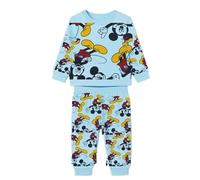 Sabor Pigiama Neonato Topolino Mickey in Caldo Cotone 3439 (Azzurro, 24 Mesi)