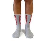 Sabor srl Calzini Marvel, Calze Originali per Adulto, Prodotto Ufficiale, Grigio, Taglia 38-40
