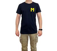 Sabor srl T-Shirt Holly e Benji Mark Lenders 10, Maglia 100% Cotone a Maniche Corte, Prodotto Ufficiale, Navy, Taglia S