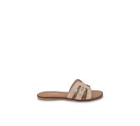 Sabot bassi in pelle Hamiga Beige 40