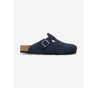 Sabot Birkenstock Boston Suede Leather Stretto blu scuro - 43