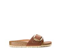 Sabot con cinturino singolo Madrid Big Buckle Marrone 36