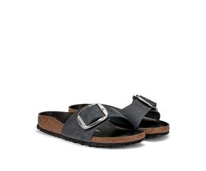 Sabot con cinturino singolo Madrid Big Buckle Nero 38
