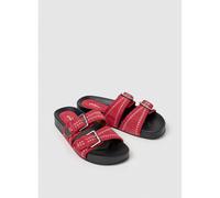 Sabot con doppio cinturino AGNES ETHNIC Rosso 41