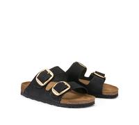 Sabot con doppio cinturino Arizona Big Buckle Nero 36