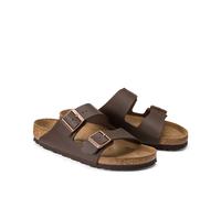 Sabot con doppio cinturino Arizona Marrone 39