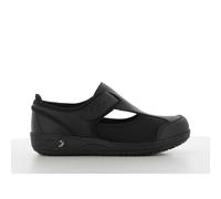 SAFETY JOGGER Scarpe di Sicurezza da Donna 39 EU - Camille - Scarpe da Lavoro Leggere e Confortevoli con, Ideali per Infermieri, Cucina o Interni, Antiscivolo e Ammortizzanti, Oxypas, Nero